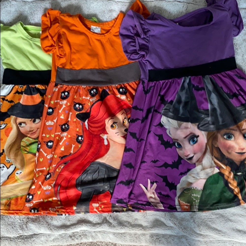 Disney Princess Halloween Flutter Dresses